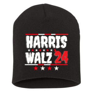 Harris Walz 2024 Short Acrylic Beanie