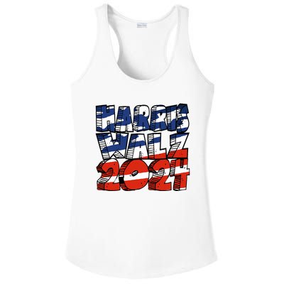 Harris Walz 2024 Ladies PosiCharge Competitor Racerback Tank