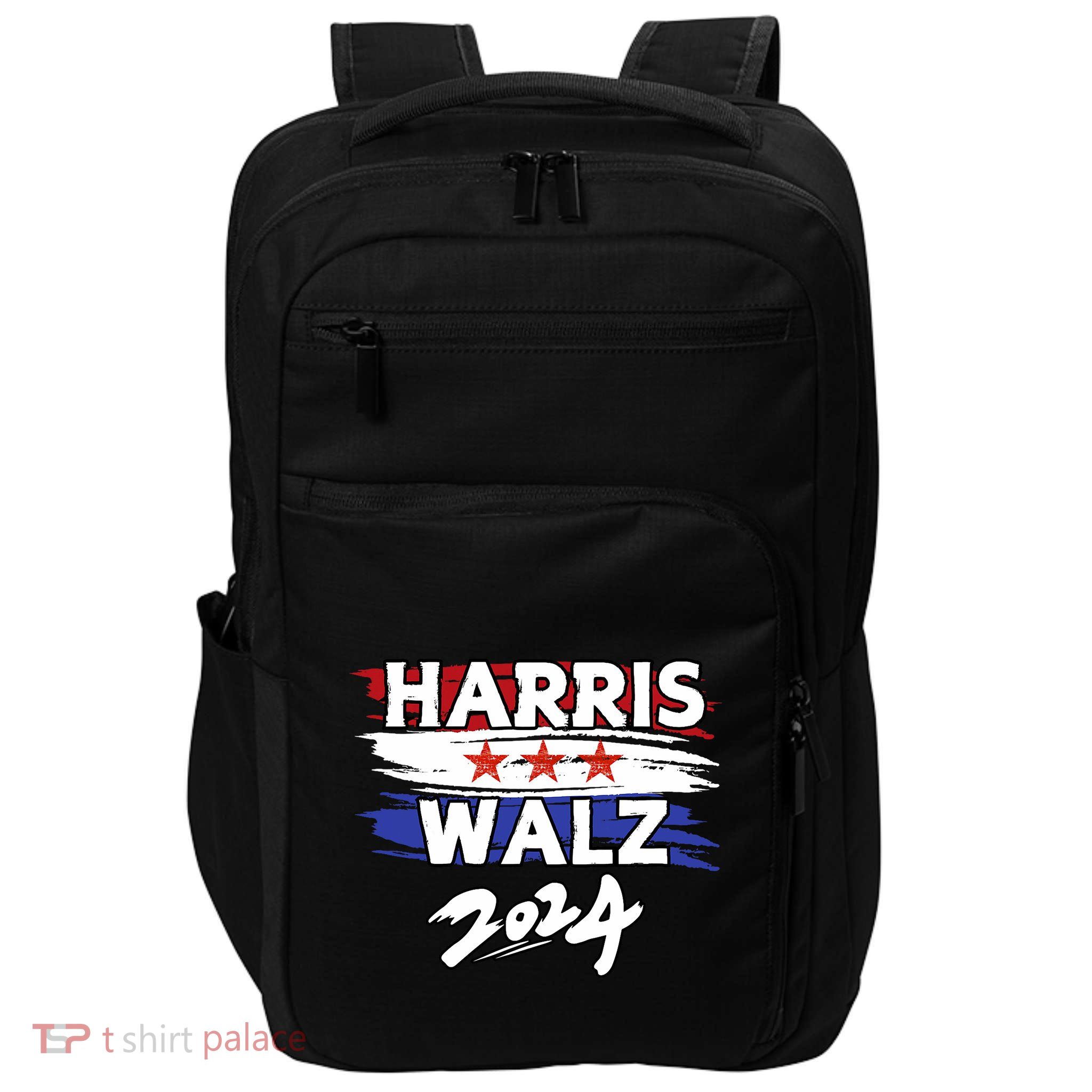 Harris Walz 2024 Kamala Harris Tim Walz Kamala Tim 2024 Impact Tech Backpack