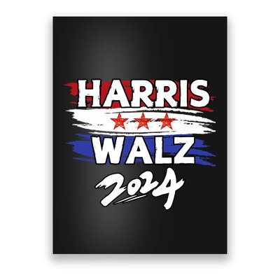 Harris Walz 2024 Kamala Harris Tim Walz Kamala Tim 2024 Poster
