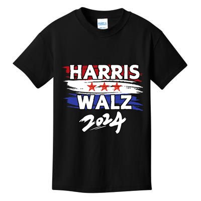 Harris Walz 2024 Kamala Harris Tim Walz Kamala Tim 2024 Kids T-Shirt