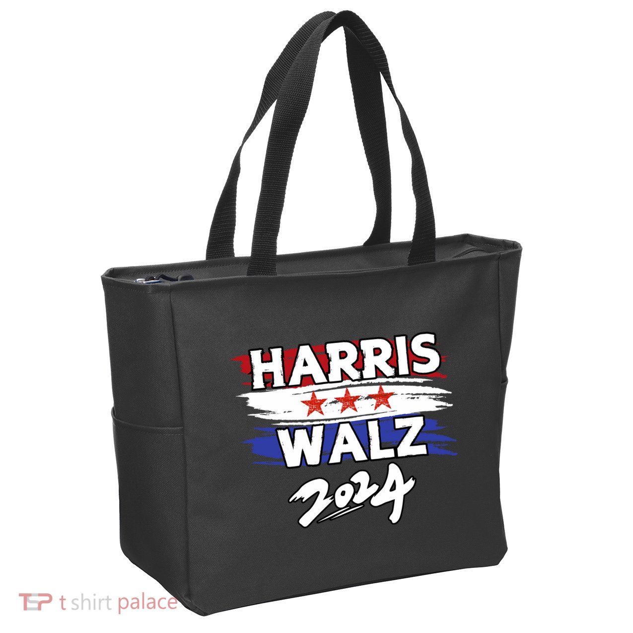 Harris Walz 2024 Kamala Harris Tim Walz Kamala Tim 2024 Zip Tote Bag