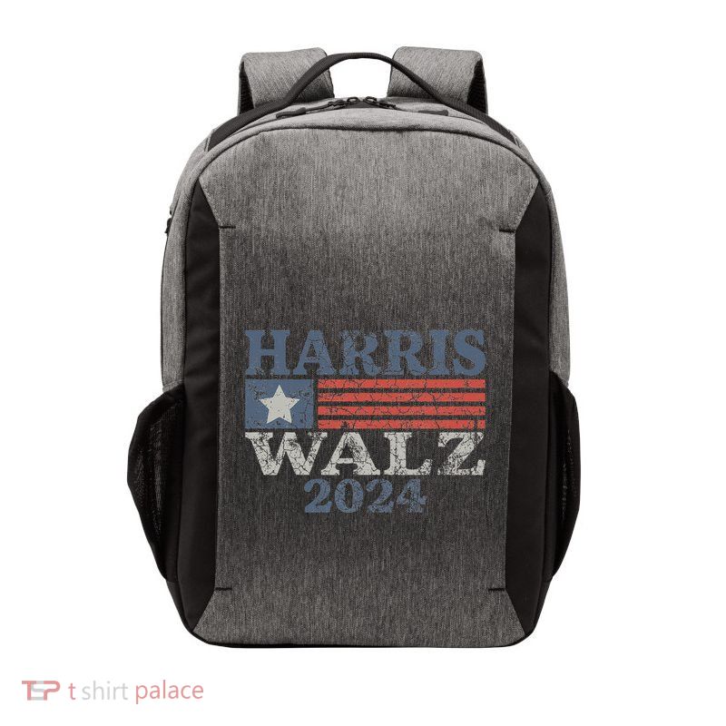 Harris Waltz 2024 Election Kamala Harris Tim Waltz 2024 Vector Backpack