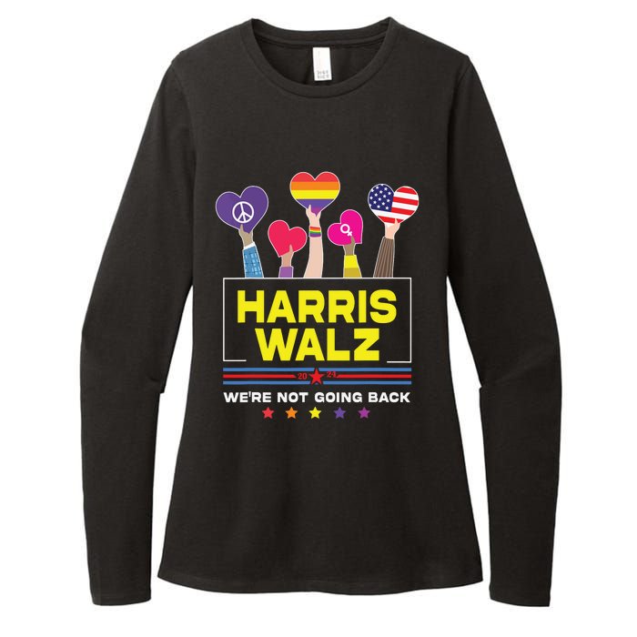 Harris Waltz 2024 Election Kamala Harris Tim Walz Waltz Womens CVC Long Sleeve Shirt