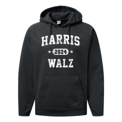 Harris Waltz 2024 Team Harris Walz 2024 Performance Fleece Hoodie