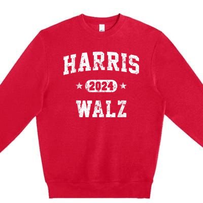 Harris Waltz 2024 Team Harris Walz 2024 Premium Crewneck Sweatshirt