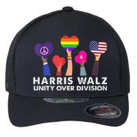 Harris Waltz 2024 Unity Over Division Flexfit Unipanel Trucker Cap