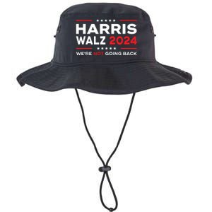 Harris Waltz 2024 Harris Tim Waltz 24 We Are Not Going Back Legacy Cool Fit Booney Bucket Hat