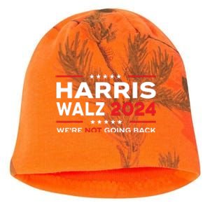 Harris Waltz 2024 Harris Tim Waltz 24 We Are Not Going Back Kati - Camo Knit Beanie