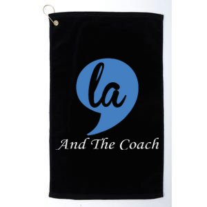 Harris Walz 2024 Comma La And The Coach Platinum Collection Golf Towel