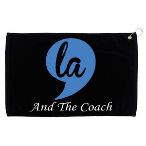 Harris Walz 2024 Comma La And The Coach Grommeted Golf Towel