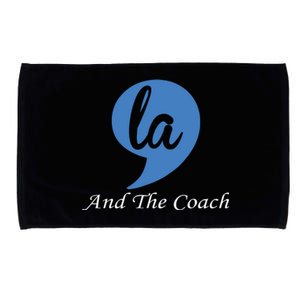 Harris Walz 2024 Comma La And The Coach Microfiber Hand Towel