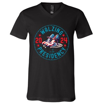 Harris Waltz 2024 Election Kamala Harris Tim Waltz V-Neck T-Shirt