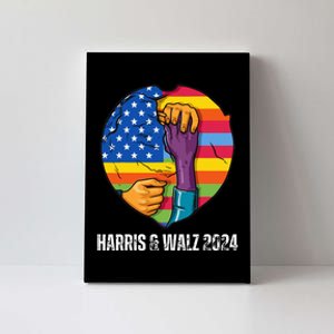 Harris Waltz 2024 Election Kamala Harris Tim Walz 2024 Pride Canvas