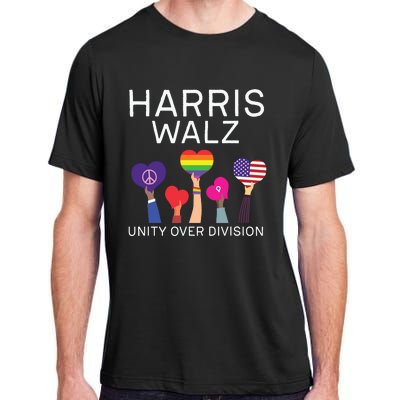 Harris Waltz 2024 Unity Over Division Adult ChromaSoft Performance T-Shirt