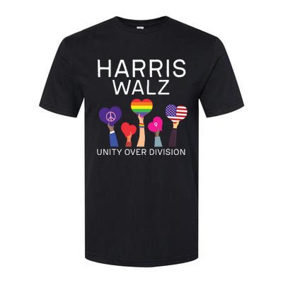 Harris Waltz 2024 Unity Over Division Softstyle® CVC T-Shirt