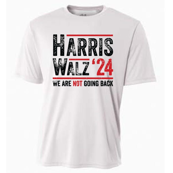 Harris Walz 2024 We Are Not Going Back Cooling Performance Crew T-Shirt