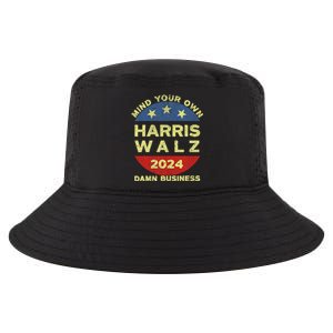 Harris Walz 2024 Mind Your Own Damn Business Cool Comfort Performance Bucket Hat