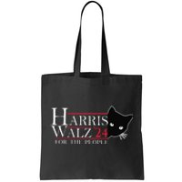 Harris Waltz 2024 For The People Cat Lady Kamala Harris 2024 Gift Tote Bag