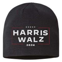 Harris Walz 2024 Vp Presidential Election Usa Waltz Pro Kamala Harris Sustainable Beanie