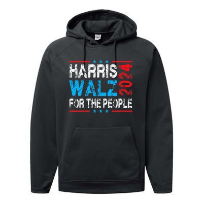 Harris Walz 2024 Harris Waltz 2024 Performance Fleece Hoodie