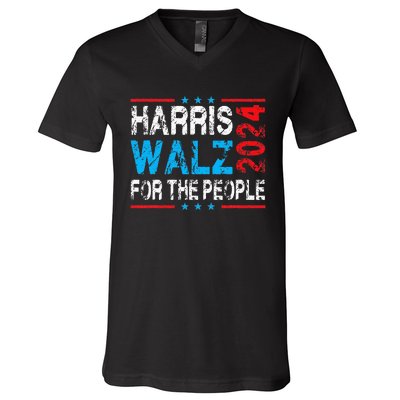 Harris Walz 2024 Harris Waltz 2024 V-Neck T-Shirt