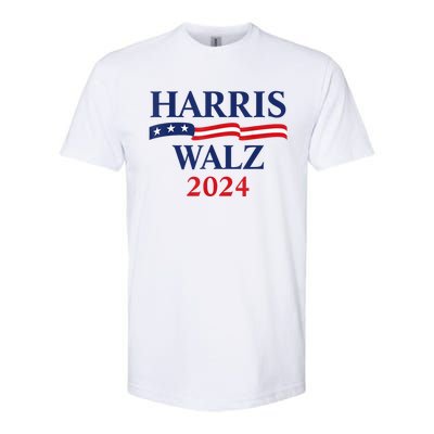 Harris Waltz 2024 Usa Harris Walz 2024 Softstyle® CVC T-Shirt