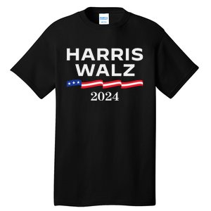 Harris Walz 2024 Election Kamala Harris Tim Walz Waltz Gift Tall T-Shirt