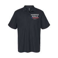 Harris Walz 2024 Election Kamala Harris Tim Walz Waltz Gift Softstyle Adult Sport Polo