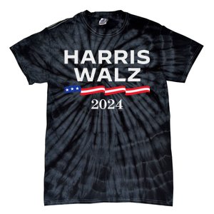 Harris Walz 2024 Election Kamala Harris Tim Walz Waltz Gift Tie-Dye T-Shirt