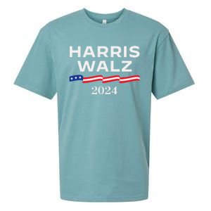 Harris Walz 2024 Election Kamala Harris Tim Walz Waltz Gift Sueded Cloud Jersey T-Shirt