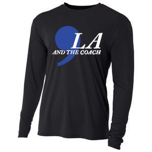 Harris Walz 2024 Comma La And The Coach Cooling Performance Long Sleeve Crew