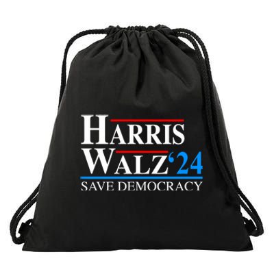 Harris Waltz 2024 Vice President Kamala Harris Tim Walz 2024 Drawstring Bag