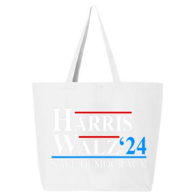 Harris Waltz 2024 Vice President Kamala Harris Tim Walz 2024 25L Jumbo Tote