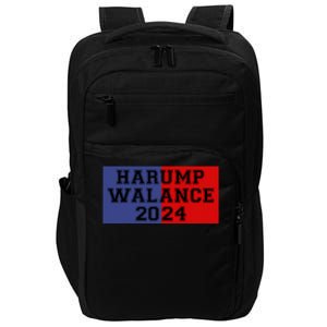 Harump Walance 2024 Harris Trump Walz Vance Funny 2024 Impact Tech Backpack