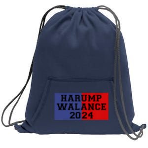 Harump Walance 2024 Harris Trump Walz Vance Funny 2024 Sweatshirt Cinch Pack Bag