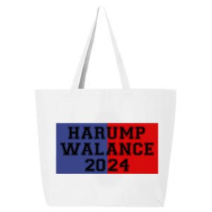 Harump Walance 2024 Harris Trump Walz Vance Funny 2024 25L Jumbo Tote