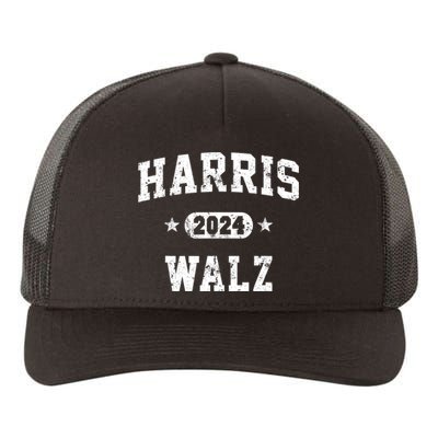 Harris Waltz 2024 Team Harris Walz 2024 Yupoong Adult 5-Panel Trucker Hat