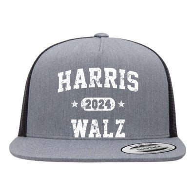 Harris Waltz 2024 Team Harris Walz 2024 Flat Bill Trucker Hat