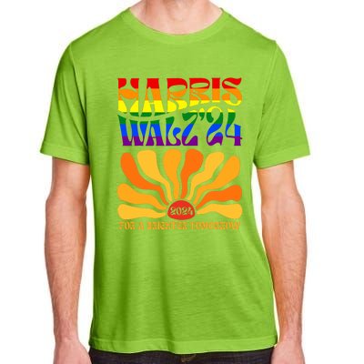 Harris Waltz 2024 For A Brighter Tomorrow Boho Aesthetic Adult ChromaSoft Performance T-Shirt