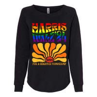 Harris Waltz 2024 For A Brighter Tomorrow Boho Aesthetic Womens California Wash Sweatshirt