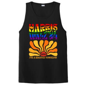 Harris Waltz 2024 For A Brighter Tomorrow Boho Aesthetic PosiCharge Competitor Tank