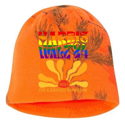 Harris Waltz 2024 For A Brighter Tomorrow Boho Aesthetic Kati - Camo Knit Beanie