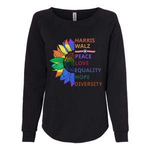 Harris Waltz 2024 Usa Harris Walz 2024 Womens California Wash Sweatshirt