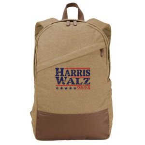 Harris Waltz 2024 Election Kamala Harris Tim Waltz 2024 Cotton Canvas Backpack