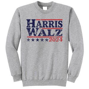 Harris Waltz 2024 Election Kamala Harris Tim Waltz 2024 Tall Sweatshirt