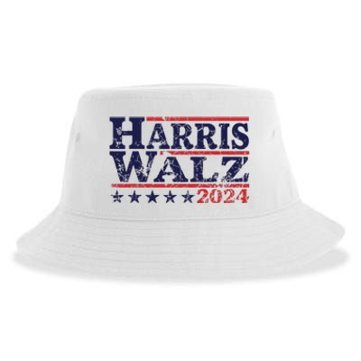 Harris Waltz 2024 Election Kamala Harris Tim Waltz 2024 Sustainable Bucket Hat