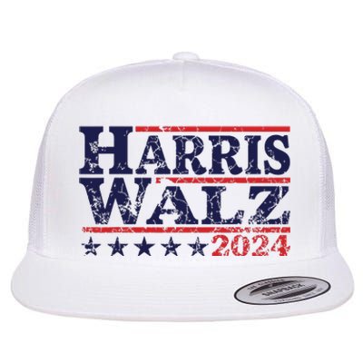 Harris Waltz 2024 Election Kamala Harris Tim Waltz 2024 Flat Bill Trucker Hat