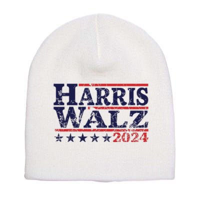 Harris Waltz 2024 Election Kamala Harris Tim Waltz 2024 Short Acrylic Beanie