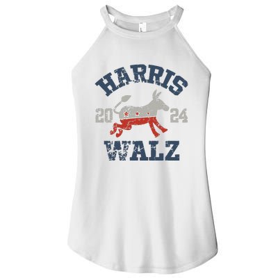 Harris Waltz 2024 Election Kamala Harris Tim Waltz 2024 Women’s Perfect Tri Rocker Tank